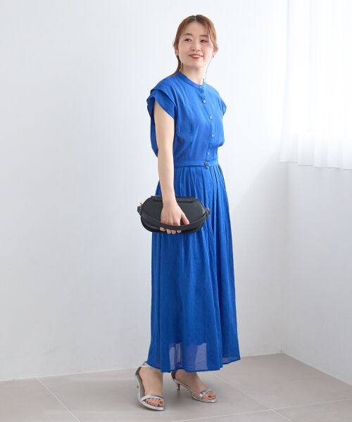 le.coeur blanc / ルクールブラン ロング・マキシ丈ワンピース | シアーボイルフレンチスリーブワンピース | 詳細19