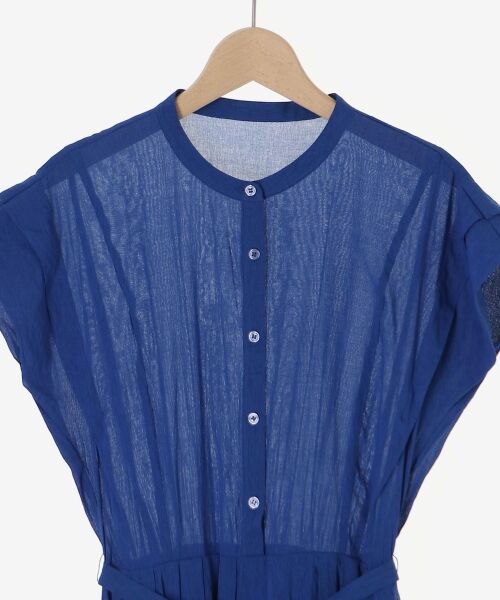 le.coeur blanc / ルクールブラン ロング・マキシ丈ワンピース | シアーボイルフレンチスリーブワンピース | 詳細27