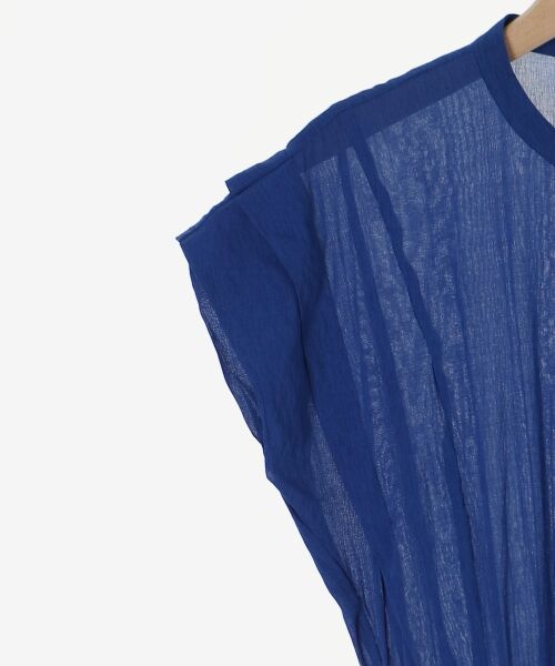 le.coeur blanc / ルクールブラン ロング・マキシ丈ワンピース | シアーボイルフレンチスリーブワンピース | 詳細28