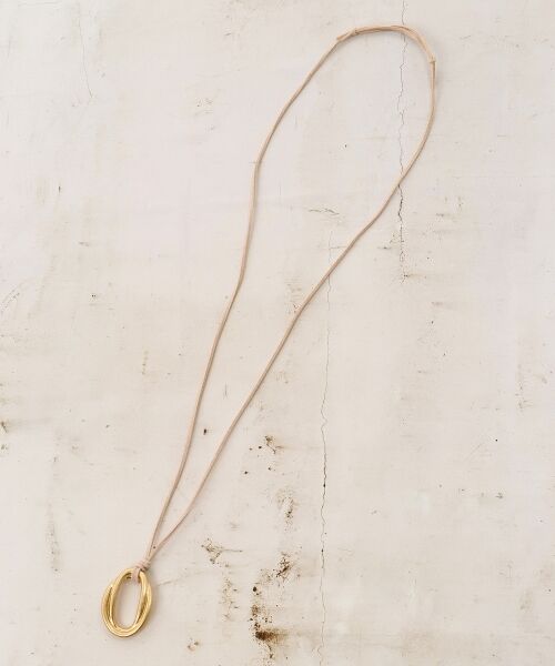 le.coeur blanc / ルクールブラン ネックレス・ペンダント・チョーカー | スエードコードニュアンスモチーフネックレス | 詳細1