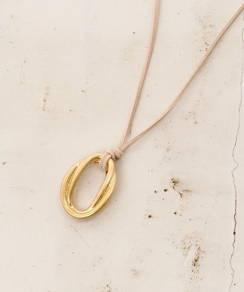 le.coeur blanc / ルクールブラン ネックレス・ペンダント・チョーカー | スエードコードニュアンスモチーフネックレス | 詳細2