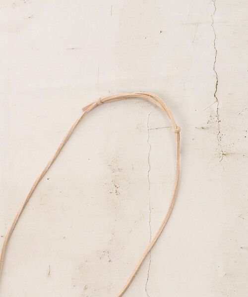 le.coeur blanc / ルクールブラン ネックレス・ペンダント・チョーカー | スエードコードニュアンスモチーフネックレス | 詳細3