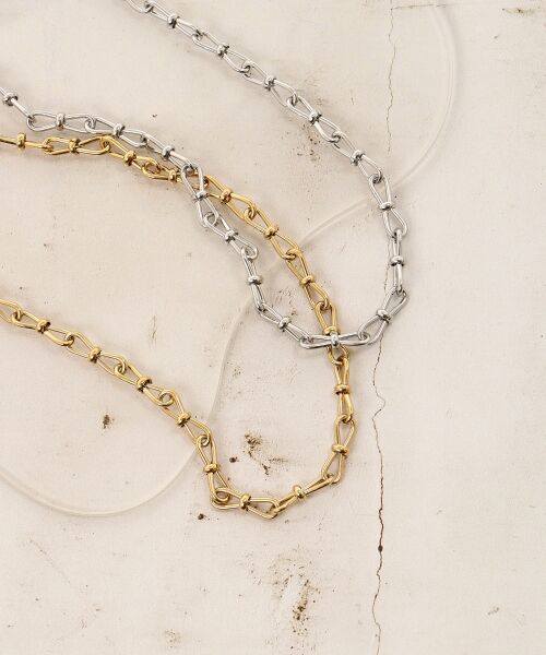 le.coeur blanc / ルクールブラン ネックレス・ペンダント・チョーカー | ステンレスデザインチェーンネックレス（シルバー）
