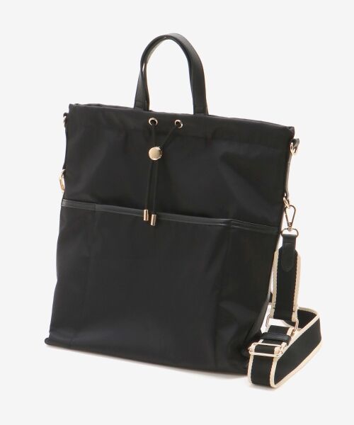 le.coeur blanc / ルクールブラン トートバッグ | 3way軽量トートバッグ（ブラック）