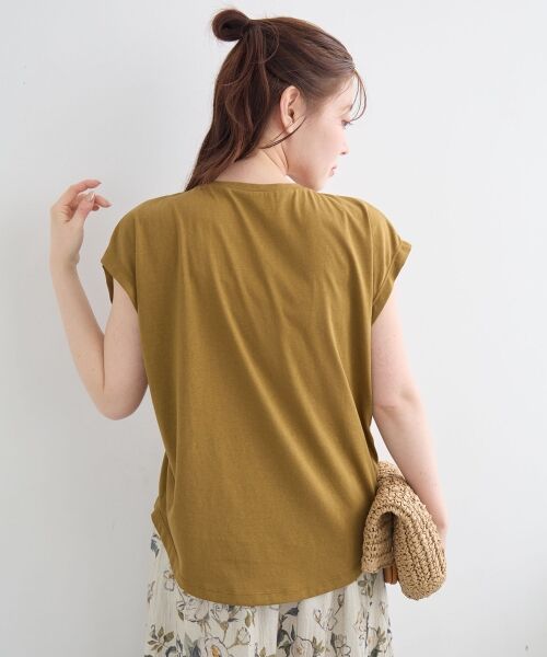 le.coeur blanc / ルクールブラン Tシャツ | 《WEB限定アイテム》フロントツイストTシャツ | 詳細4