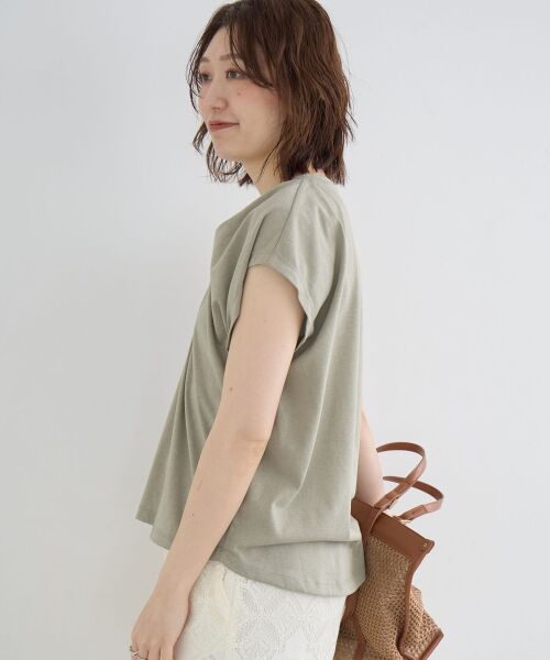 le.coeur blanc / ルクールブラン Tシャツ | 《WEB限定》フロントツイストTシャツ | 詳細25