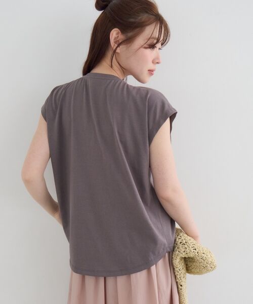 le.coeur blanc / ルクールブラン Tシャツ | 《WEB限定》フロントツイストTシャツ | 詳細7