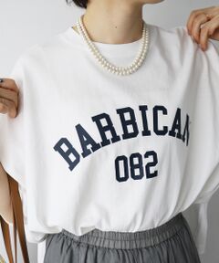 le.coeur blanc / ルクールブラン Tシャツ | 《WEB限定アイテム》カレッジロゴオーバーTシャツ