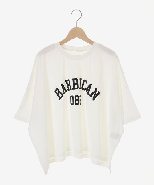 le.coeur blanc / ルクールブラン Tシャツ | 《WEB限定アイテム》カレッジロゴオーバーTシャツ | 詳細1