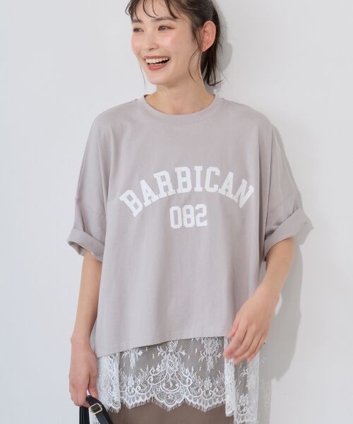 le.coeur blanc / ルクールブラン Tシャツ | 《WEB限定アイテム》カレッジロゴオーバーTシャツ | 詳細15