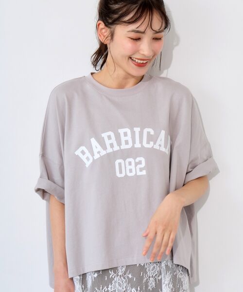 le.coeur blanc / ルクールブラン Tシャツ | 《WEB限定アイテム》カレッジロゴオーバーTシャツ | 詳細16
