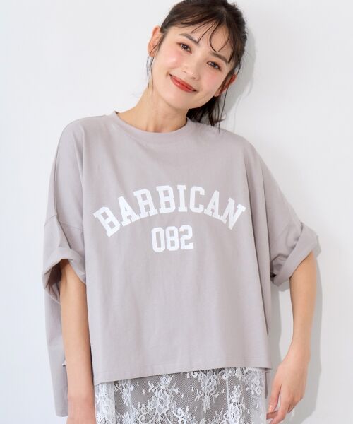 le.coeur blanc / ルクールブラン Tシャツ | 《WEB限定アイテム》カレッジロゴオーバーTシャツ | 詳細17