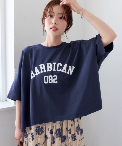 le.coeur blanc / ルクールブラン Tシャツ | 《WEB限定アイテム》カレッジロゴオーバーTシャツ | 詳細29