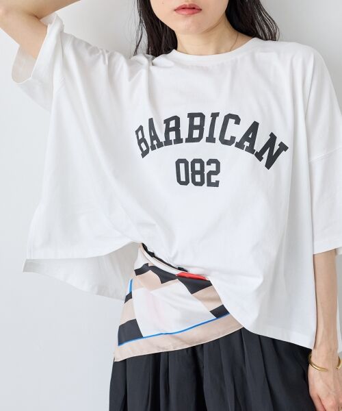 le.coeur blanc / ルクールブラン Tシャツ | 《WEB限定アイテム》カレッジロゴオーバーTシャツ | 詳細4
