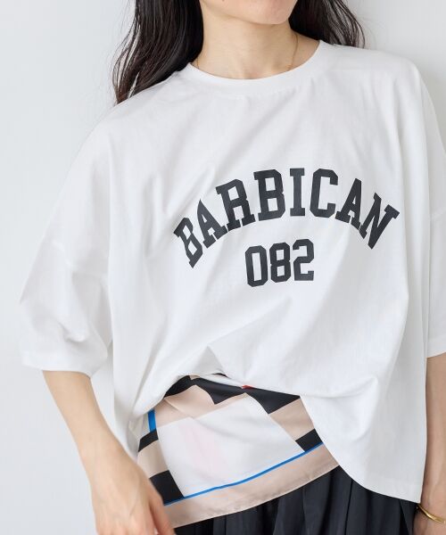 le.coeur blanc / ルクールブラン Tシャツ | 《WEB限定アイテム》カレッジロゴオーバーTシャツ | 詳細5
