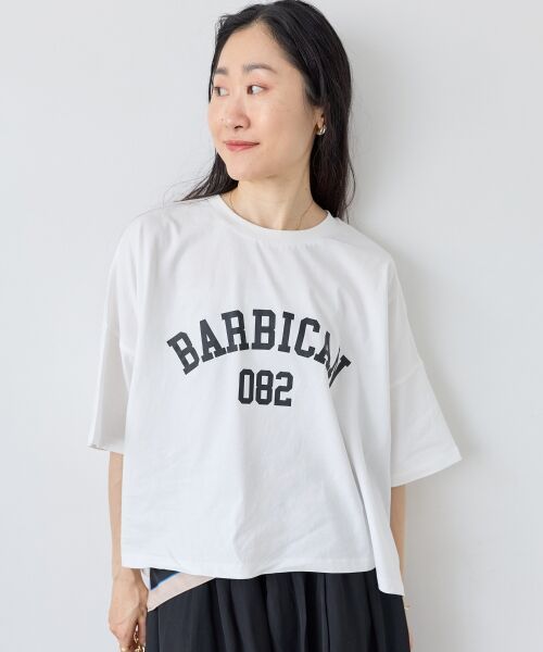le.coeur blanc / ルクールブラン Tシャツ | 《WEB限定アイテム》カレッジロゴオーバーTシャツ | 詳細6