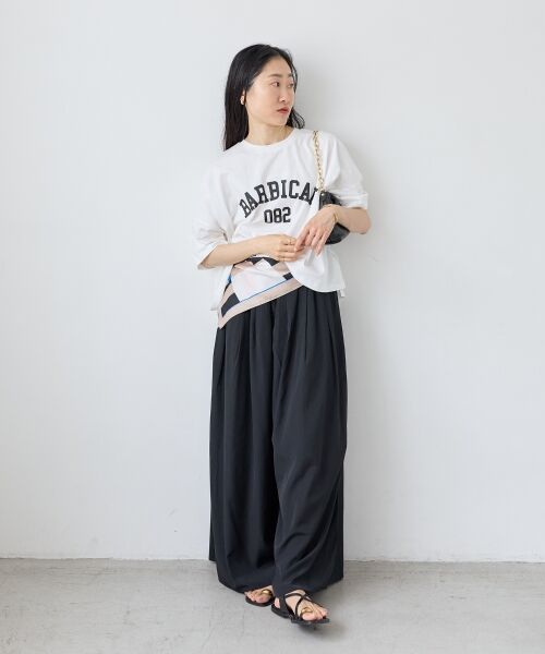 le.coeur blanc / ルクールブラン Tシャツ | 《WEB限定アイテム》カレッジロゴオーバーTシャツ | 詳細7