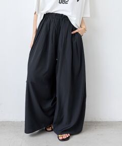 le.coeur blanc / ルクールブラン その他パンツ | 《WEB限定アイテム》ワイドギャザーパンツ