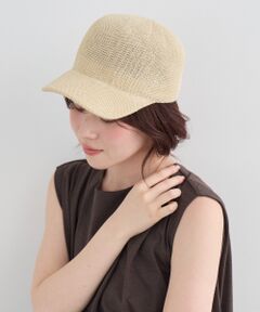 le.coeur blanc / ルクールブラン キャップ | 《WEB限定アイテム》ペーパーキャップ