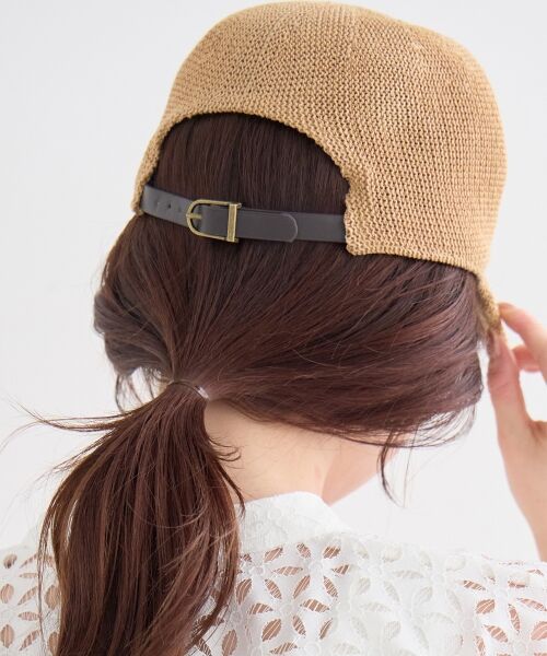 le.coeur blanc / ルクールブラン キャップ | 《WEB限定アイテム》ペーパーキャップ | 詳細5