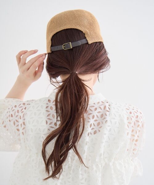 le.coeur blanc / ルクールブラン キャップ | 《WEB限定アイテム》ペーパーキャップ | 詳細7
