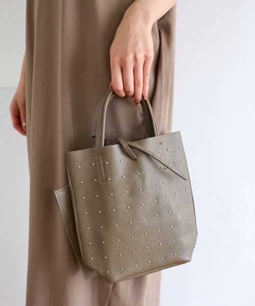 le.coeur blanc / ルクールブラン トートバッグ | MILLELA FIRENZEスタッズミニトートバッグ | 詳細7