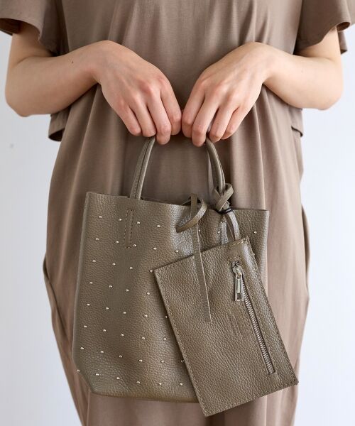 le.coeur blanc / ルクールブラン トートバッグ | MILLELA FIRENZEスタッズミニトートバッグ | 詳細8