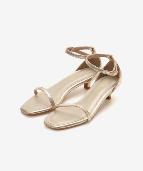 le.coeur blanc / ルクールブラン サンダル | le.coeur blanc 3.5cmストラップサンダル | 詳細1