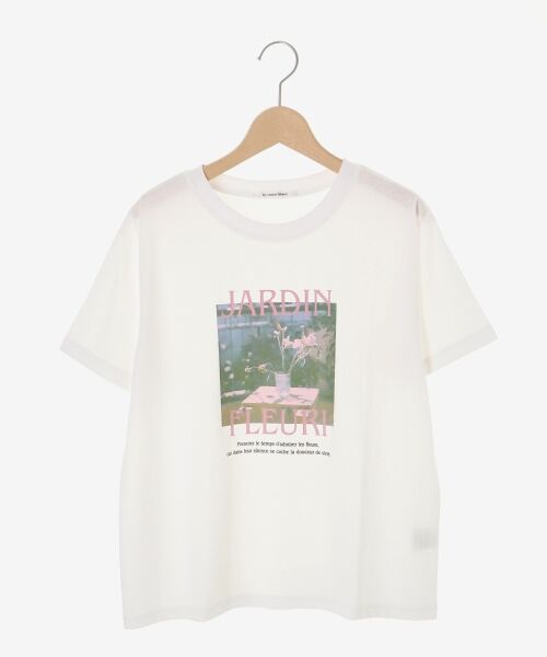 le.coeur blanc / ルクールブラン Tシャツ | JARDIN FLEURIフォトTEE | 詳細1