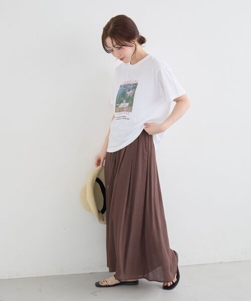 le.coeur blanc / ルクールブラン Tシャツ | JARDIN FLEURIフォトTEE | 詳細10