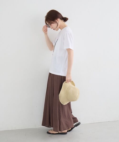 le.coeur blanc / ルクールブラン Tシャツ | JARDIN FLEURIフォトTEE | 詳細11