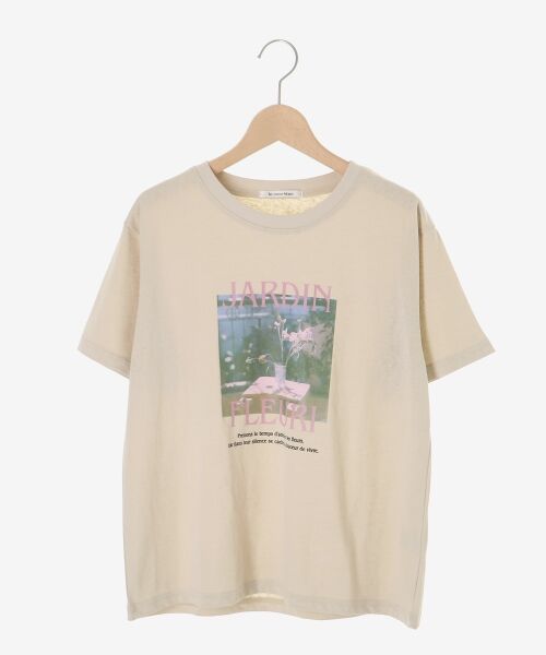 le.coeur blanc / ルクールブラン Tシャツ | JARDIN FLEURIフォトTEE | 詳細17