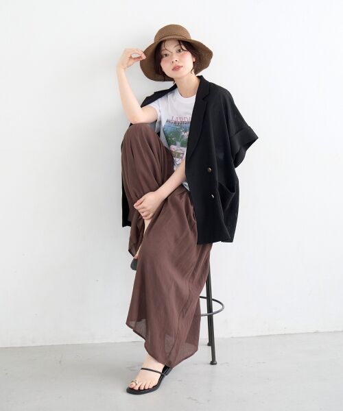 le.coeur blanc / ルクールブラン Tシャツ | JARDIN FLEURIフォトTEE | 詳細4