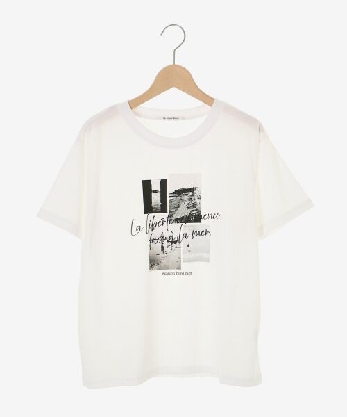 le.coeur blanc / ルクールブラン Tシャツ | コラージュフォトTEE | 詳細1