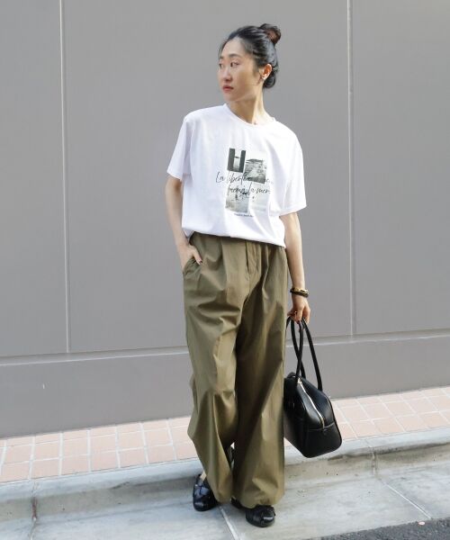 le.coeur blanc / ルクールブラン Tシャツ | コラージュフォトTEE | 詳細7