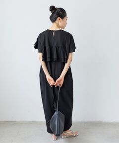le.coeur blanc / ルクールブラン ロング・マキシ丈ワンピース | フリルデザインカットワンピース