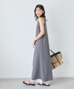 le.coeur blanc / ルクールブラン ロング・マキシ丈ワンピース | 《WEB限定アイテム》ノーマイルカットジャージータンクワンピース
