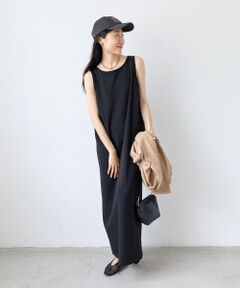 le.coeur blanc / ルクールブラン ロング・マキシ丈ワンピース | 《WEB限定アイテム》ノーマイルカットジャージータンクワンピース