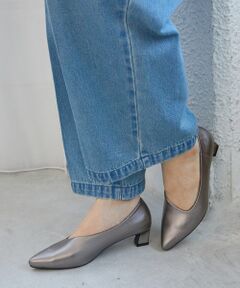 le.coeur blanc / ルクールブラン パンプス | 《WEB限定》アシンメトリーカットパンプス
