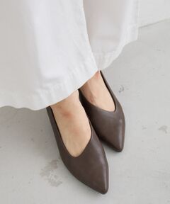le.coeur blanc / ルクールブラン パンプス | 《WEB限定》アシンメトリーカットパンプス