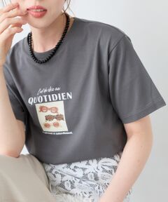 le.coeur blanc / ルクールブラン Tシャツ | QUOTIDIEN TEE