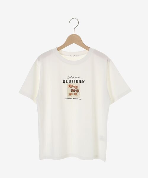 le.coeur blanc / ルクールブラン Tシャツ | QUOTIDIEN TEE | 詳細1