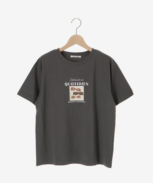le.coeur blanc / ルクールブラン Tシャツ | QUOTIDIEN TEE | 詳細10