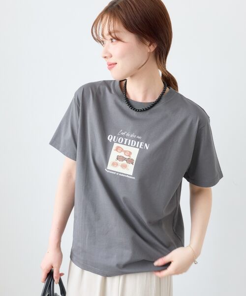 le.coeur blanc / ルクールブラン Tシャツ | QUOTIDIEN TEE | 詳細11