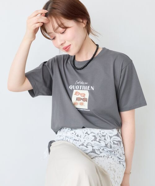 le.coeur blanc / ルクールブラン Tシャツ | QUOTIDIEN TEE | 詳細15