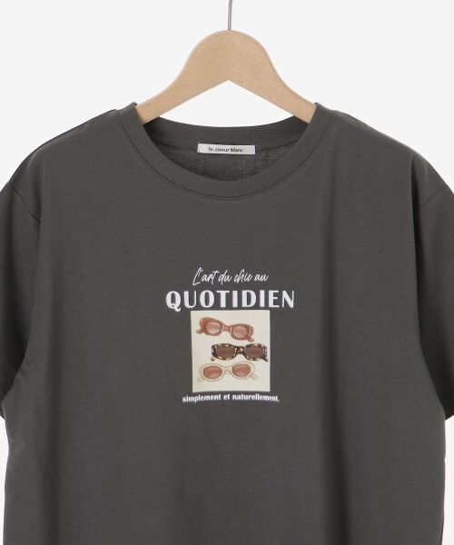 le.coeur blanc / ルクールブラン Tシャツ | QUOTIDIEN TEE | 詳細23