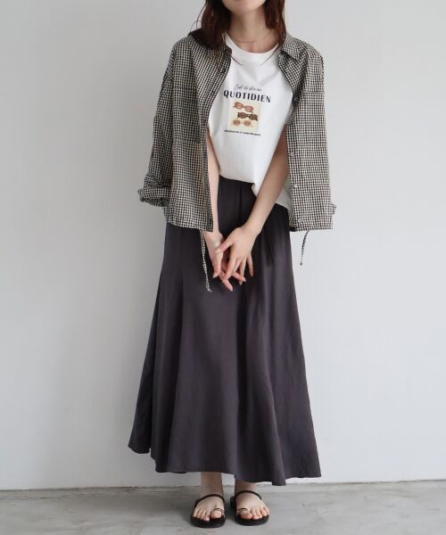 le.coeur blanc / ルクールブラン Tシャツ | QUOTIDIEN TEE | 詳細9