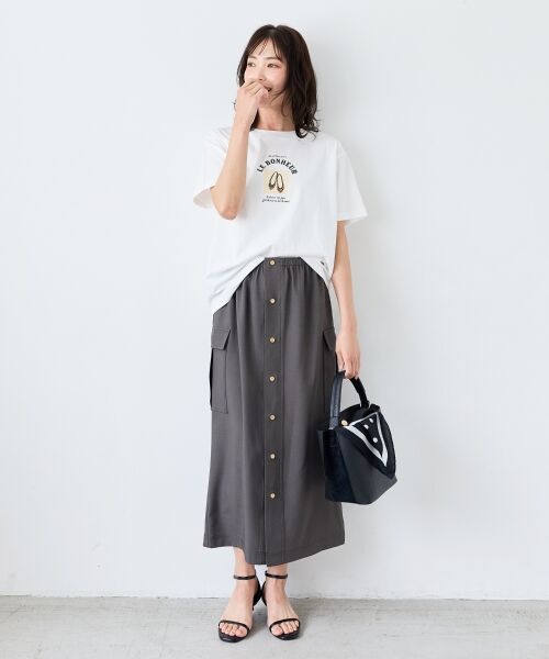 le.coeur blanc / ルクールブラン Tシャツ | LE BONHEUR TEE | 詳細10