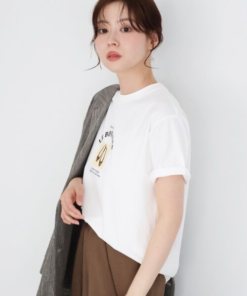 le.coeur blanc / ルクールブラン Tシャツ | LE BONHEUR TEE | 詳細12