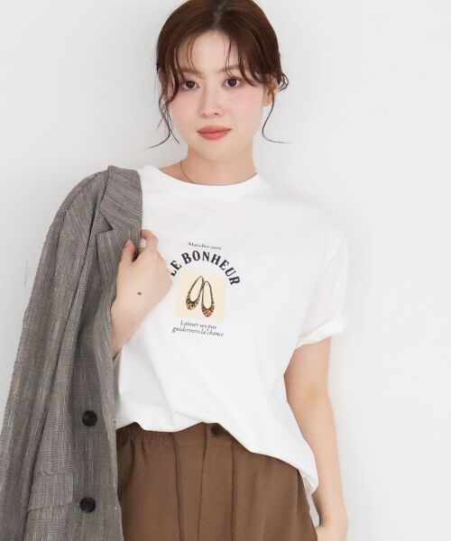 le.coeur blanc / ルクールブラン Tシャツ | LE BONHEUR TEE | 詳細13